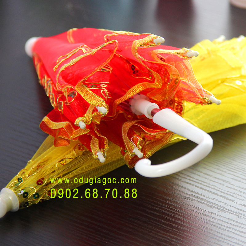 dù vải hoa
